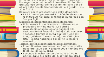 AVVISO  per l’assegnazione del beneficio relativo alla fornitura gratui...